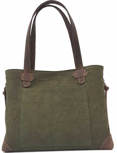 Vc Conceal Carry Purse Canvas Olive Green Tote Sty-img-0