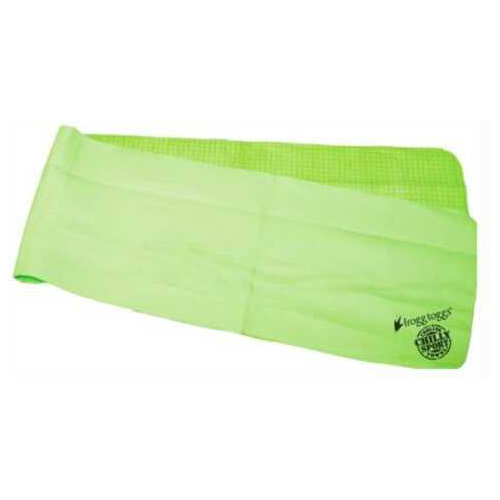 Frogg Toggs Chilly Sport Neck/ Head Band COOLING Towel-LIMEGN