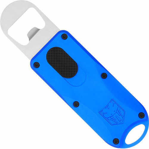 COBRATEC OTF Bottle Opener Blue 4.62" OAL W/Lanyar-img-0