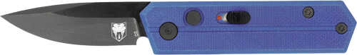 COBRATEC Stinger Folder 1.9" Purple/Black D2 Blade Sd Button