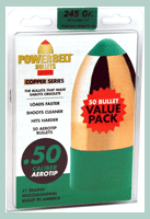 CVA Powerbelt AT Bullets .50 Caliber 245 Grains 50-Count