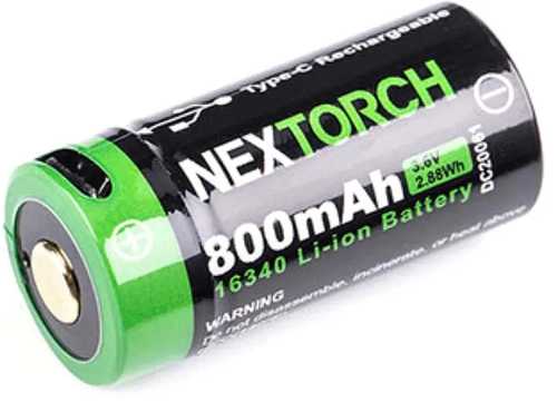 Nextorch 16340 USB Type C Battery