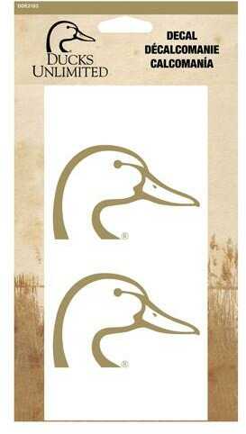 Signature Products Group SPG Du DUCKHEAD Decal 2-Pack 6" Corporate Gold