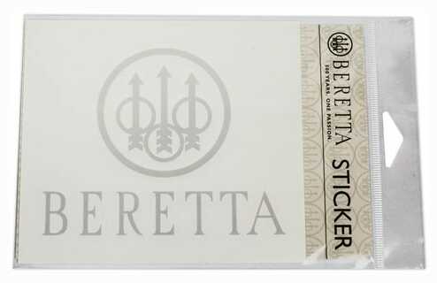 Beretta Trident Decal-White