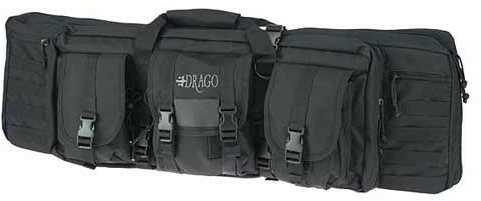 Drago Gear 36" Single Gun Case Padded Backpack STRAPS Black