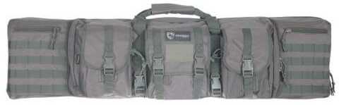 Drago Gear 42" Double Gun Case Gray Padded Backpack STRAPS