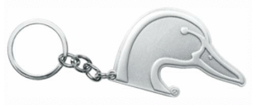 Signature Products Group SPG DUCKS Unlimited Key Chain Silver