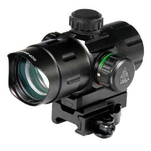 Leapers UTG 4.2" ITA Red/Green CQB Dot with QD Mount, Riser Adaptor Md: SCPDS3840W