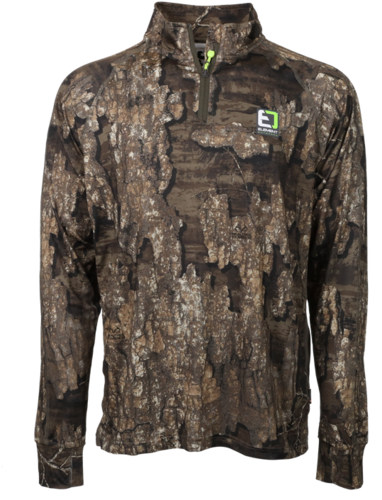 Element Outdoors Shirt Drive Quarter Zip Bottomland Large