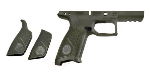 Beretta Frame APX OD Green No Finger GROOVES Poly