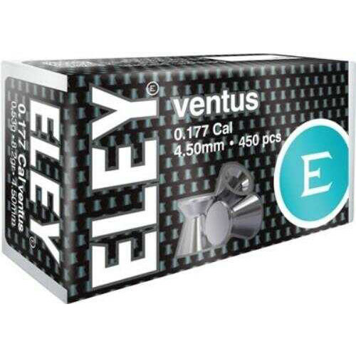 ELEY VENTUS Pellets .177 4.50MM 8.2 GRAINS 450-Pack