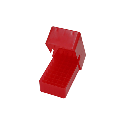 MTM Ammunition Box .38/.357 50-RNDS. Slip Top Style