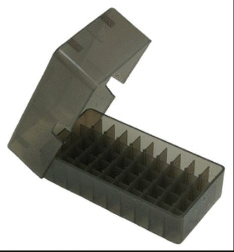 MTM Ammunition Box .44Rm/.45LC 50-ROUNDS Slip Top Style