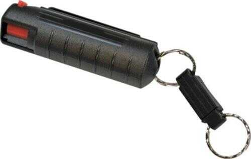 Personal Security Products PSP Pepper Spray W/ Black Hard Case W/Qr Key Ring 1/2 Oz.
