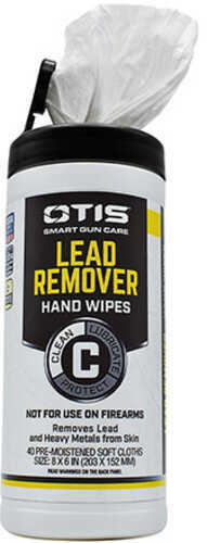 Otis Lead Remover Hand Wipes Canister 40 Count