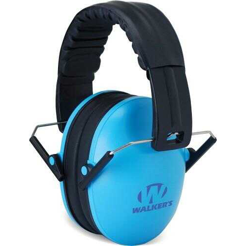 Walkers Game Ear / GSM Outdoors Muff Hearing Protection CHILDRENS 23Db Blue