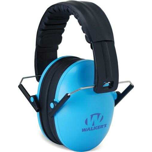 Walker's Game Ear Youth Folding Pass Muff Blue