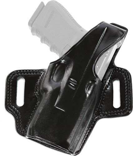 GALCO Fletch High Ride Belt Holster RH LTHER Sig P320C Black