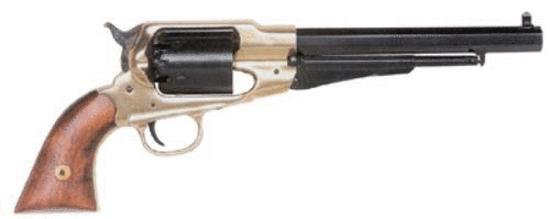 Traditions 1858 Remington .44 Revolver 8" Brass Frame-img-0