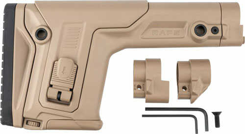 F.A.B. Defense Rapid Adjustment Precision Stock Flat Dark Earth AR-15