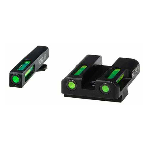 HIVIZ LITEWAVE H3 Tritium Pipe Set for Glock Models 10MM/45G