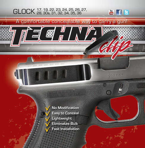 Techna Clip Handgun Retention For Glock 202121sf293037