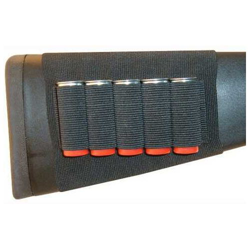 Grovtec USA Inc. Shotgun Shell Holder Buttstock Sleeve Open Style Bk