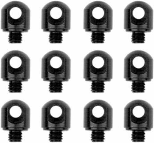 GROVTEC 1/8" Machine SCREWS 12-Pack Black