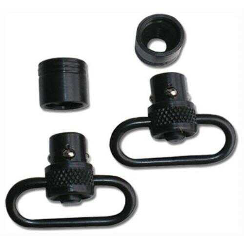 Grovtec USA Inc. Push Button Swivel Set Black 1" 2-Pack