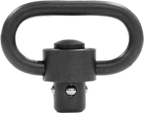 GROVTEC Single HD Push Button Swivel Black Nitride 1.25" 1Pk