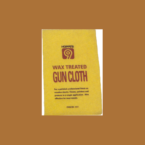 Hoppes Wax Treated Gun Cloth 11"X14"