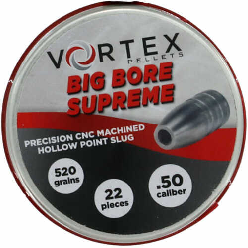 HATSAN Vortex Big Bore Supreme .50 520Gr HP 22 Per Tin