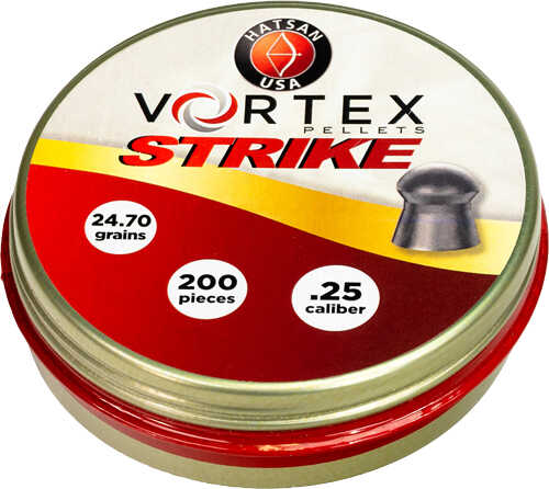 HATSAN Vortex Strike Pellets .25 24.70Gr 200/TIN-img-0