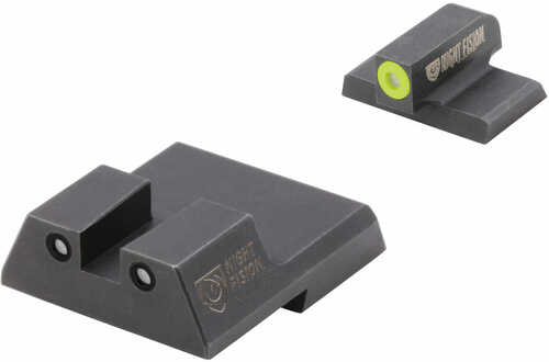 Night FISION Tritium YELLOWDOT Square Rear H&K Vp/TAC P Set