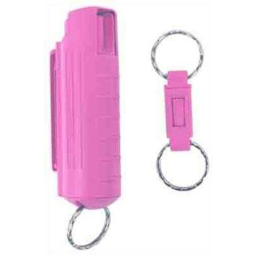 Sabre 3-N-1 Spray Pink Hard Case With Qr Ring .54 Oz