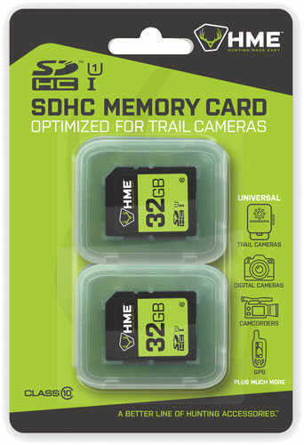 HME Sd Memory Card 32Gb 2Pk