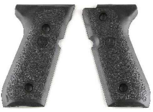 Beretta 92/96 Grip Panels Rubber Black-img-0