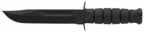 Ka-Bar Fighting/Utility Knife 7" W/Plastic Sheath Black