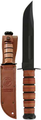 Ka-bar Fighter Knife 8" Straight Edge With plastic Sheath