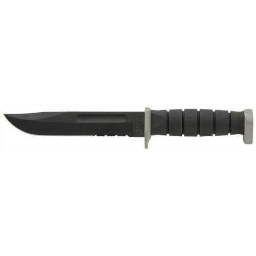 Ka-Bar D2 Extreme Knife 7" SERR W/Plastic Sheath