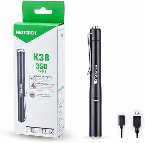 Nextorch K3r Penlight White Light Rechargeable Usb Type C