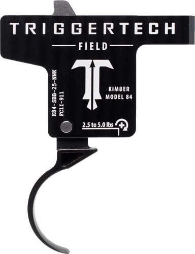 Triggertech <span style="font-weight:bolder; ">Kimber</span> Model 84 Black Field Curved