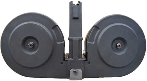 KCI USA Inc Magazine Mini 14 .223 Remington 100 Round Drum Black Polymer