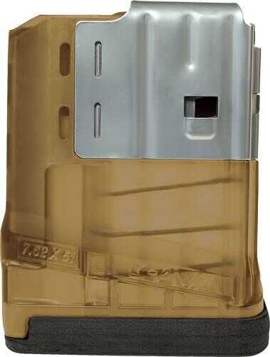 Lancer Magazine L7AWM SR-25 7.62X51 5Rd Translucent FDE-img-0