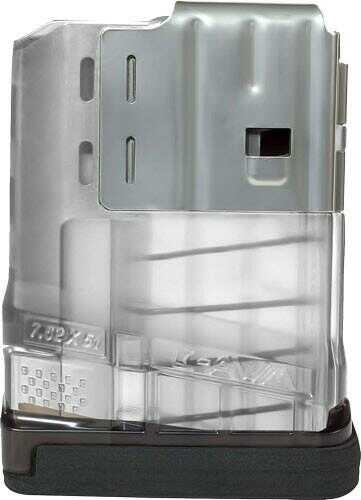 Click to see larger image. Magazine L7AWM SR-25 7.62X51 10 Rounds Translucent Clear
