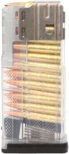 Click to see larger image. Lancer Magazine L7AWM SR-25 7.62X51 25Rd Translucent Clear