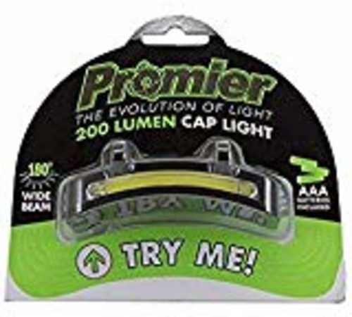 PROMIER 400 Lumen Cap Light 2-Pack Black