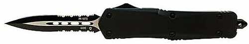 Click to see larger image. TEMPLAR Knife Large OTF Black Rubber 3.5" Dagger SRRTD