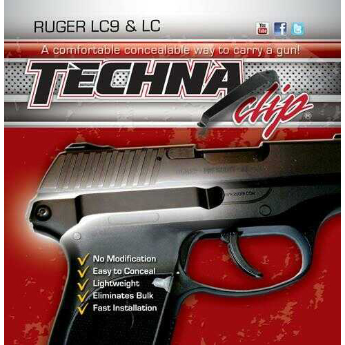 TECHNA Clip Handgun Retention Ruger LC9/LC380 Right
