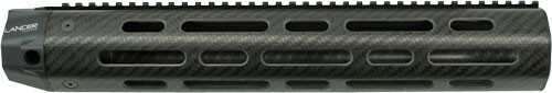 Lancer Carbon Fiber Handguard AR15 Rifle Length W/Top Rail